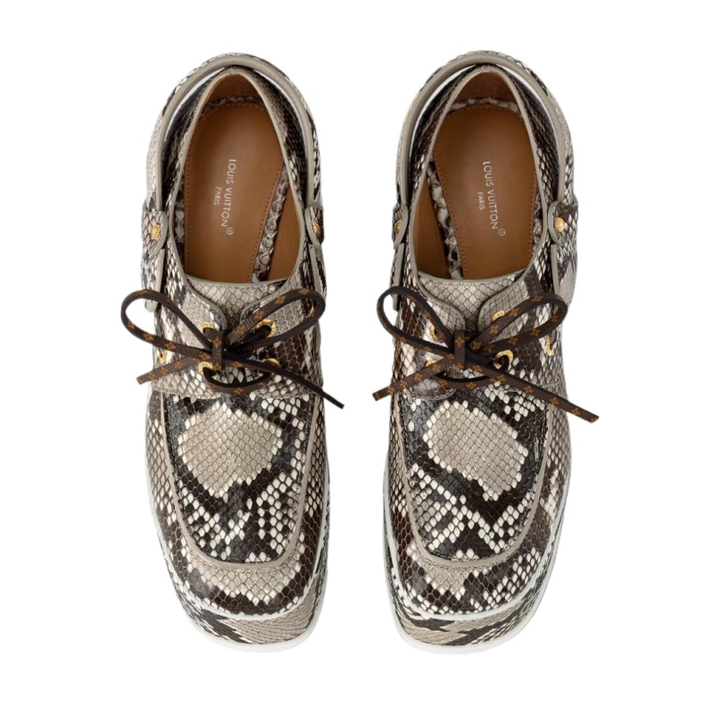 Louis Vuitton LV Cove Wedge Boat Shoe - Image 4